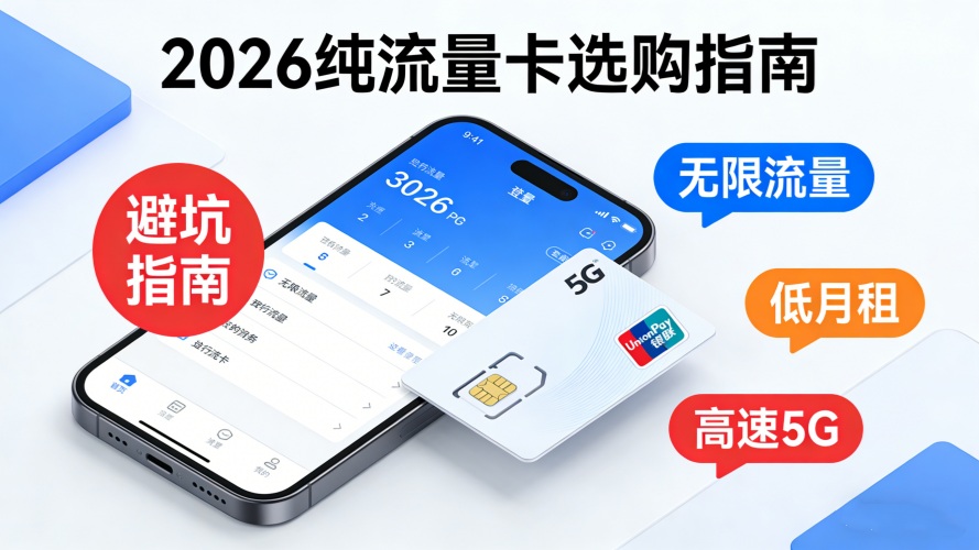 纯流量卡选购
